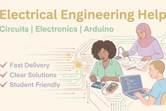 help with electrical engineering problems and circuit analysis