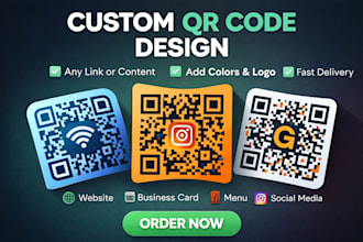 create a custom qr code for any link you want
