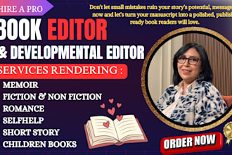 proofread, edit and format your romance, fiction, nonfiction or memoir