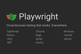 create playwright automation tests for your web application