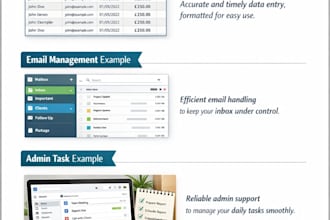 be your virtual assistant for admin tasks