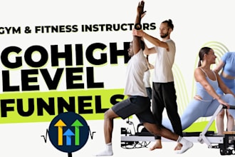 setup gohighlevel CRM and conversational ai for event planners and fitness coach