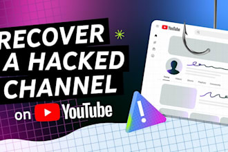 instantly recover your hacked youtube channel and secure it