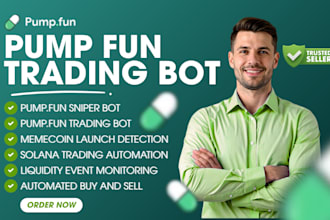 build a pump fun bot, pump fun sniper bot or pump fun trading bot