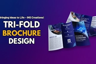 stunning business catalog, tri fold brochure, company profile or product catalog