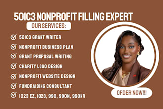 do 501c3 nonprofit, 1023ez, 990n, grant proposal writing, nonprofit bylaws
