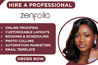 setup smugmug design showit pixieset and zenfolio website