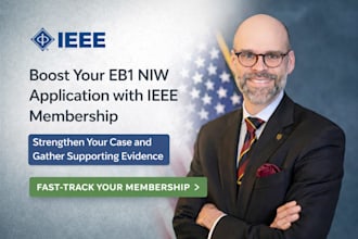 complete eb1a green card and ieee membership process