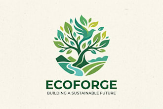 design a clean and professional environmental logo