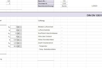 do  a hvac heat load calculation sheet