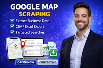 scrap google maps for business emails and lead generation