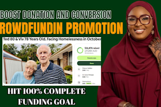 do crowdfunding campaign promotion, get 10m wealthy donors for gofundme campaign