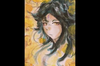 painting of a character