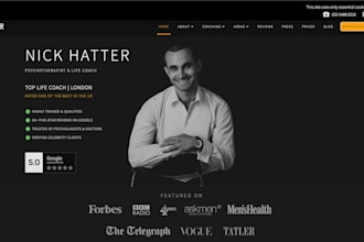 create wix website design
