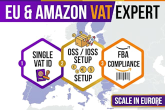 handle eu vat registration, oss, and ioss for amazon sellers
