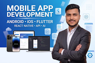 do mobile app development, android ios app, flutter app developer