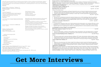 rewrite your resume to help you land more interviews and internships