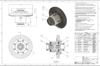 design technical drawing patent drawing fusion360 2d drafting autocad mechanical