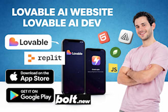 lovable ai lovable dev ai website replit web app rork ai supabase bolt v0 ai