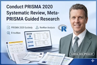perform prisma 2020 systematic review and meta analysis in r or revman