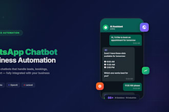 build an ai whatsapp chatbot with n8n business automation