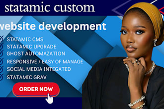 design develop website  statamic  upgrade your statamic website laravel expert
