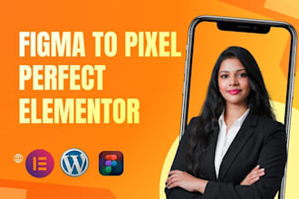 convert figma to elementor pixel perfect wordpress site