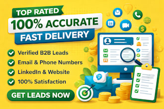 do linkedin b2b lead generation email phone and company info