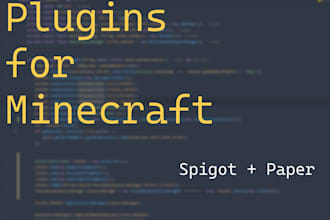 develop a high quality unique minecraft plugin