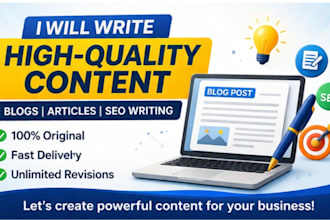 write ai blog posts for business, tech or education websites