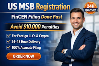 register your fincen msb for foreign owned llc crypto forex fintech business