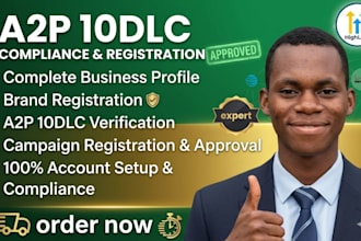 do gohighlevel a2p 10dlc registration and twilio a2p compliance