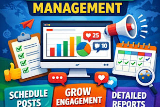 keep your social media presence active, clean, and professional