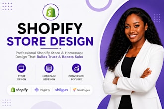 design a high converting shopify store, shopify store design, shopify clone