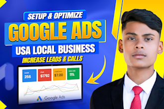 setup google PPC ads for auto detailing, body shop,repair, towing service in USA
