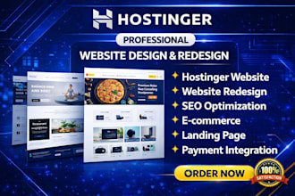 design hostinger website redesign wordpress website design hostinger website seo