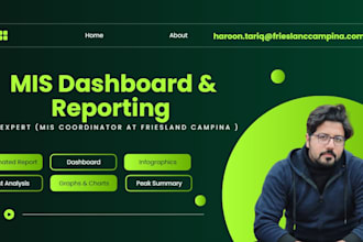 build automated analysis dashboards with infographics