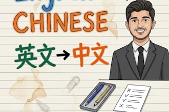 translate chinese into english and proofread professionally