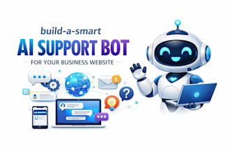 build a smart ai support bot for your business website