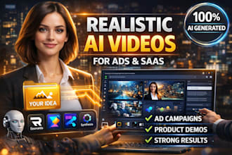 create realistic ai video for your saas or product demo