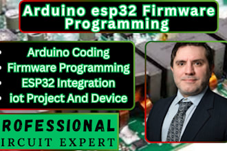 do arduino esp32 firmware programming for your iot devices