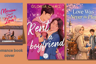 design romance book cover, ebook cover, amazon kindle cover, book cover design