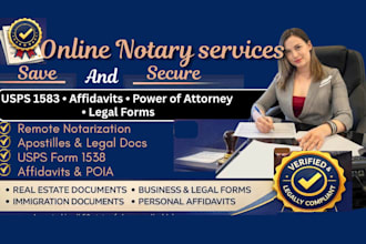 fast notarize your document online, usps form 1583, apostille, legal docs