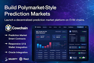 build a prediction market dapp like polymarket