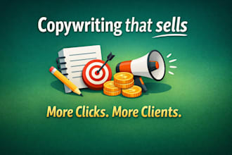 write high converting copy for ads, websites and products