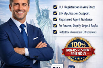 form US llc for non USA residents for amazon, ebay, shopify