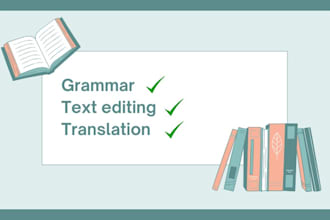 proofead and edit your text professionally