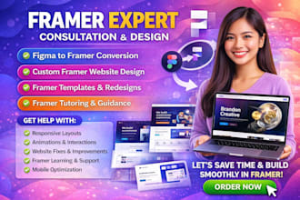 framer figma to framer expert consultation framer template design framer tutor