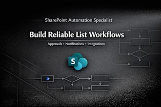 automate your sharepoint lists, approvals, and workflows