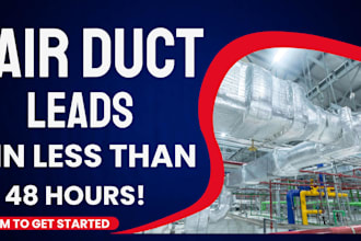 generate air duct lead with facebook lead generation in 48 hours